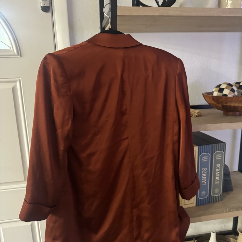 Express Women's Burnt Orange Blazer